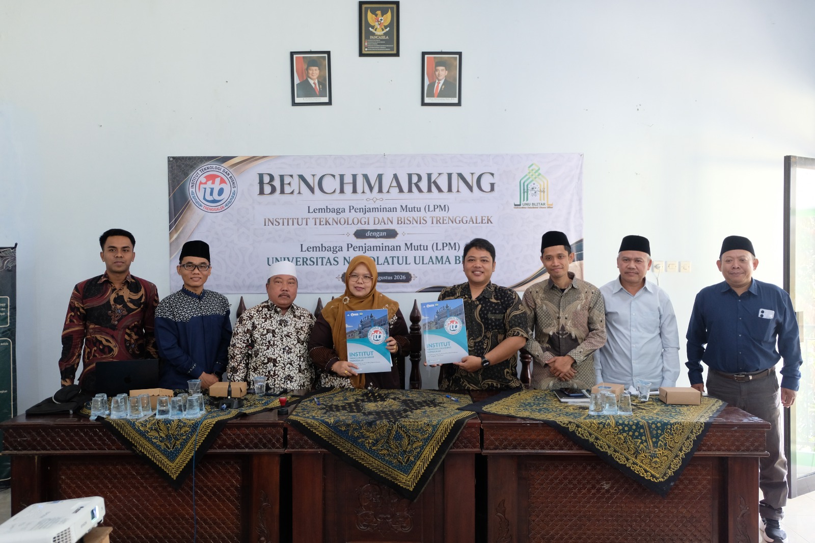 UNU Blitar Jadi Rujukan Benchmarking ITB Trenggalek, Perkuat Budaya Mutu Perguruan Tinggi