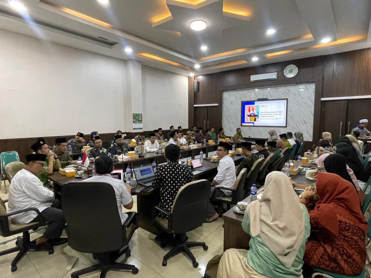 UNU Blitar Ikuti Sosialisasi Kenaikan Pangkat Dosen PTNU se-Jatim, Kupas Regulasi Karier dan Sertifikasi Dosen