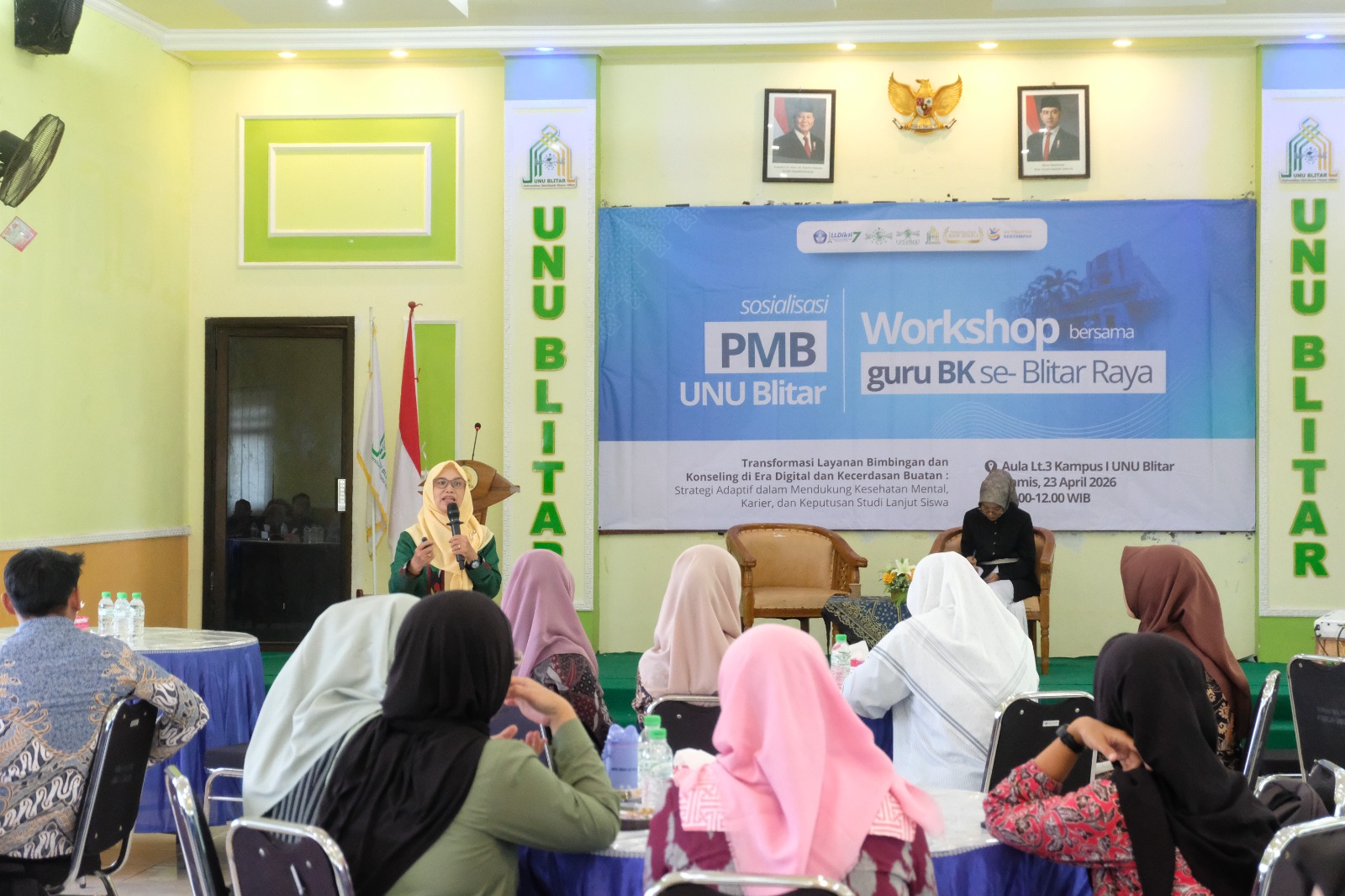 UNU Blitar Gelar Workshop Transformasi Layanan BK Berbasis Al, Dorong Peningkatan Studi Lanjut Siswa