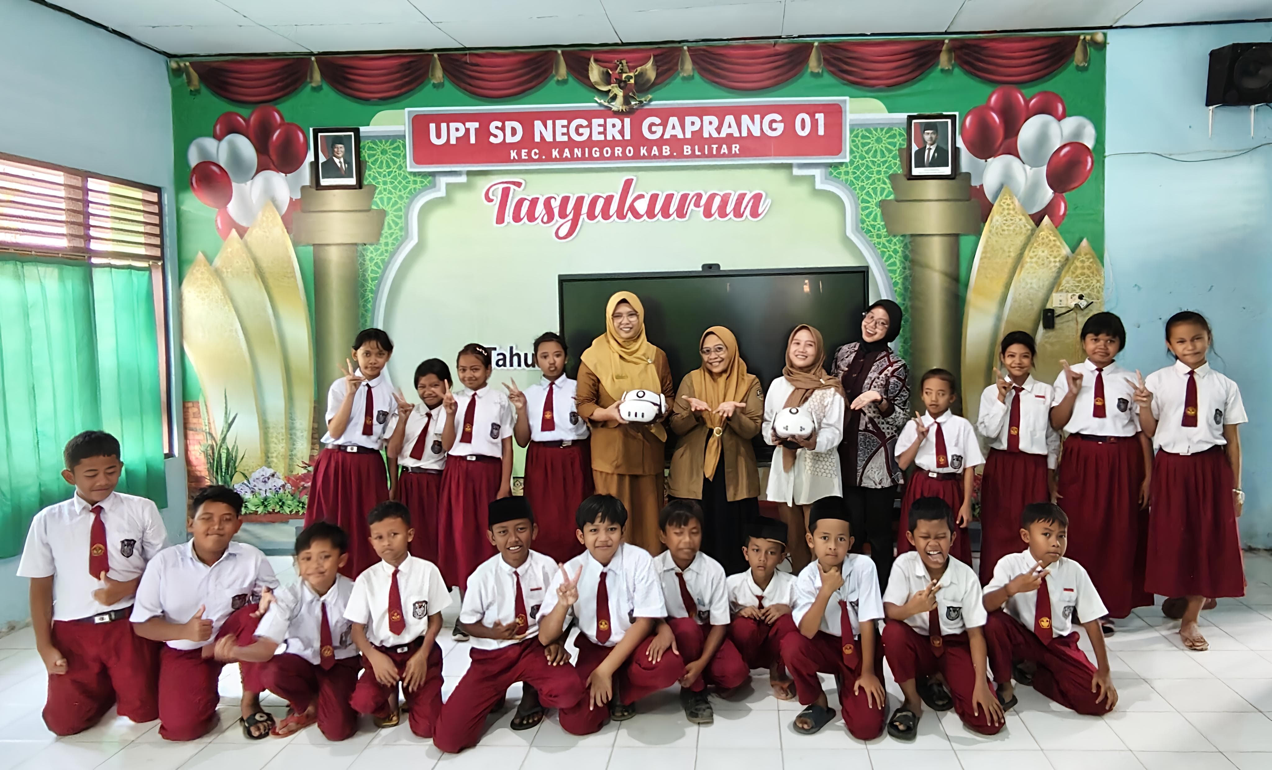 Mengembangkan dan menerapkan inovasi media pembelajaran Virtual Reality (VR) oleh Cindya Alfi, M.Pd. di SD Negeri Gaprang 01 Kabupaten Blitar